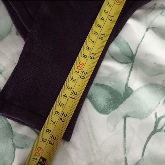 Max Studio S Longslve V Neck Knitted Purple Collar Rayon Nylon Women's Sweater. - Picture 6 of 7